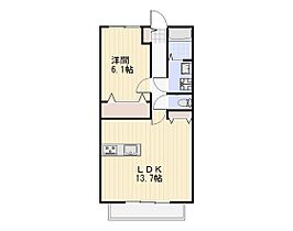 岡山県岡山市南区福富東2丁目（賃貸アパート1LDK・2階・41.40㎡） その2