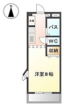 岡山県岡山市中区国富（賃貸アパート1K・2階・22.50㎡） その2