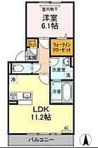 岡山県岡山市北区伊福町4丁目（賃貸アパート1LDK・1階・44.32㎡） その2