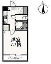 岡山県岡山市北区奉還町1丁目（賃貸マンション1K・5階・23.45㎡） その2