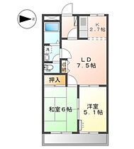 岡山県岡山市中区長岡（賃貸アパート2LDK・1階・46.00㎡） その2