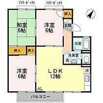 岡山県岡山市南区福島2丁目（賃貸アパート3LDK・2階・62.90㎡） その2