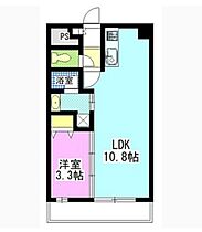 岡山県岡山市北区京橋町（賃貸マンション1LDK・2階・33.58㎡） その2