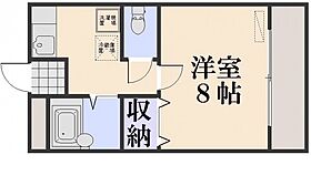 岡山県岡山市北区十日市西町（賃貸マンション1K・2階・24.00㎡） その2