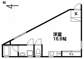 岡山県岡山市北区津島西坂2丁目（賃貸アパート1R・1階・35.19㎡） その2