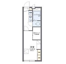 岡山県岡山市北区下中野（賃貸アパート1K・1階・22.35㎡） その2