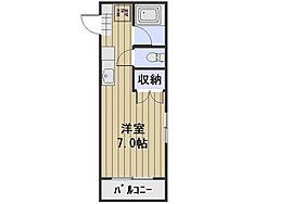 ピジョン浜  ｜ 岡山県岡山市中区浜1丁目（賃貸アパート1R・2階・17.01㎡） その2