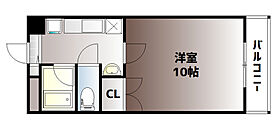 ミルキーウェイ  ｜ 岡山県岡山市中区浜1丁目（賃貸マンション1K・3階・30.00㎡） その2