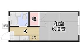 山上コーポ  ｜ 岡山県岡山市南区福田（賃貸アパート1K・2階・19.11㎡） その2