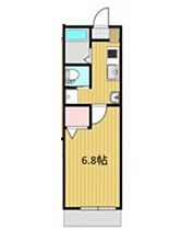 アスティオ南方  ｜ 岡山県岡山市北区南方4丁目（賃貸アパート1K・1階・21.92㎡） その2