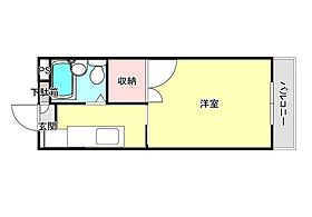 メゾン西古松  ｜ 岡山県岡山市北区西古松（賃貸マンション1K・2階・19.25㎡） その2