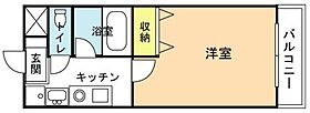 パラッツォ21  ｜ 岡山県岡山市北区学南町1丁目（賃貸マンション1K・2階・22.95㎡） その2