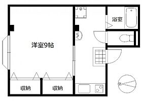 パステルみらい  ｜ 岡山県岡山市北区富町1丁目（賃貸マンション1K・4階・30.00㎡） その2