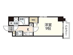 W NAKASANGE  ｜ 岡山県岡山市北区中山下1丁目（賃貸マンション1K・6階・28.66㎡） その2