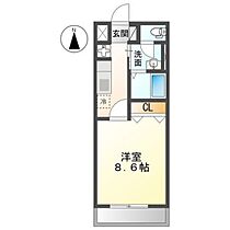 シェルルききょう  ｜ 岡山県岡山市北区花尻ききょう町（賃貸アパート1K・2階・29.75㎡） その2