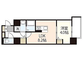 Mayfair田町Premium  ｜ 岡山県岡山市北区田町2丁目（賃貸マンション1LDK・1階・33.80㎡） その2