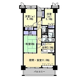 間取図画像 3LDK
