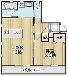 民ちゃん家 1LDKの間取図画像