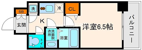 レジュールアッシュ京橋クロス 502｜大阪府大阪市都島区都島南通2丁目(賃貸マンション1K・5階・22.66㎡)の写真 その2