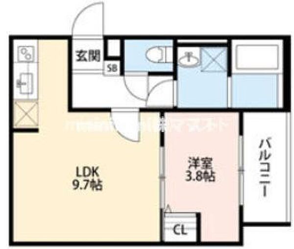 ベル升美 101｜大阪府大阪市旭区千林2丁目(賃貸アパート1LDK・1階・33.19㎡)の写真 その2