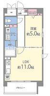 プレステイジEXE 101｜大阪府大阪市城東区野江1丁目(賃貸マンション1LDK・1階・40.12㎡)の写真 その2