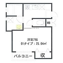 マステリーコート守口 101 ｜ 大阪府守口市東光町1丁目1-7（賃貸マンション1K・1階・25.04㎡） その2