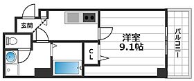 M’プラザ守口 501 ｜ 大阪府守口市豊秀町2丁目10-11（賃貸マンション1K・5階・28.75㎡） その2