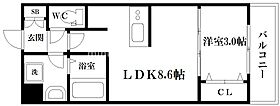 AILE東中浜 401 ｜ 大阪府大阪市城東区東中浜8丁目7-7（賃貸マンション1LDK・4階・28.68㎡） その2