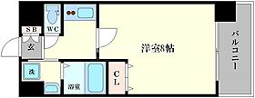 ＷＯＢ京橋 502 ｜ 大阪府大阪市城東区蒲生2丁目10-31（賃貸マンション1K・5階・25.03㎡） その2