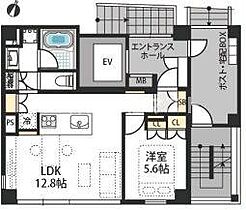 Kyobashi View Residence 101 ｜ 大阪府大阪市都島区片町2丁目7-11（賃貸マンション1LDK・1階・41.79㎡） その2