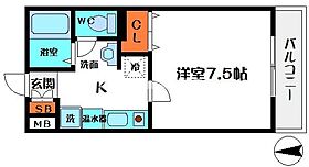 エトワール高殿 101 ｜ 大阪府大阪市旭区高殿7丁目8-18（賃貸マンション1K・1階・25.22㎡） その2