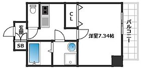 レーヴメゾン守口松町 702 ｜ 大阪府守口市松町2-8（賃貸マンション1K・7階・26.44㎡） その2