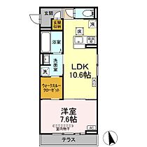 Premium Court  ｜ 神奈川県伊勢原市伊勢原3丁目（賃貸アパート1LDK・1階・46.17㎡） その2