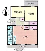 ヒルサイドシティI  ｜ 神奈川県海老名市国分南3丁目（賃貸マンション2LDK・1階・58.17㎡） その2