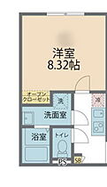 カインドネス本厚木North  ｜ 神奈川県厚木市水引1丁目（賃貸アパート1K・3階・25.56㎡） その2