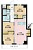 間取り：3LDK、専有面積55.9m2、バルコニー面積6.49m2