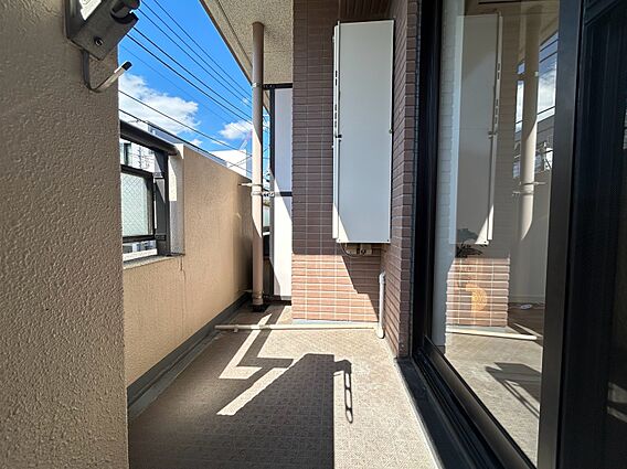 朝の澄んだ空気...