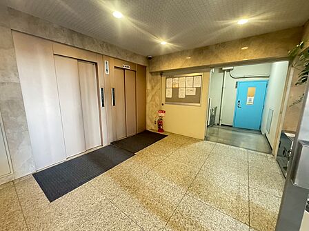 エレベーター完備のため荷物が多くなっても安心。