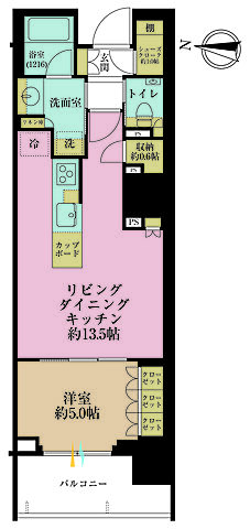 間取り パークシティ高田馬場 3階/-