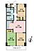 間取り：3DK、専有面積61.06m2