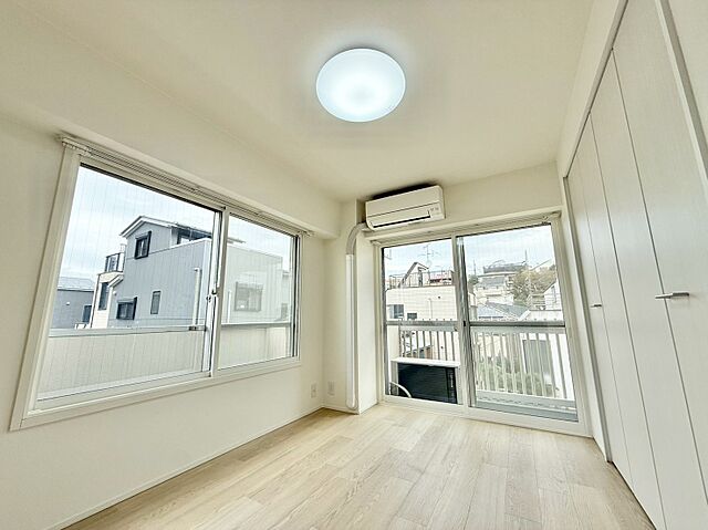 寝室 オアシスマンションプレジデント山王 3階/-