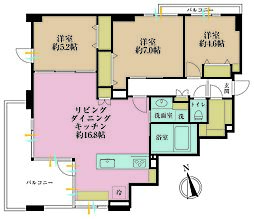 間取図画像 3LDK