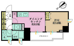 間取図画像 1DK