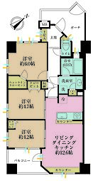 ロワール鶴見中央 3LDKの間取図画像