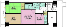 三田ハイデンス 2LDKの間取図画像