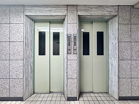 エレベーター完備のため荷物が多くなっても安心。
