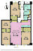間取り：4LDK、専有面積84.42m2、バルコニー面積11.76m2