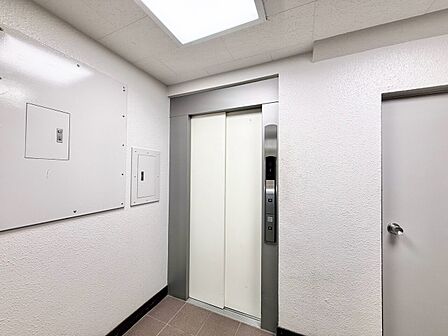 エレベーター完備のため荷物が多くなっても安心。