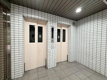 エレベーター完備のため荷物が多くなっても安心。