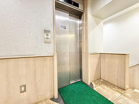 エレベーター完備のため荷物が多くなっても安心。